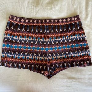 Jcrew Kaleidoscope Mid-Waist Short
